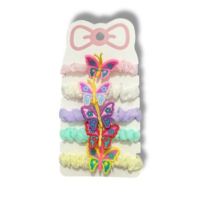 Coleros Aplique Mariposas x5 - Paquete x6 1664-5