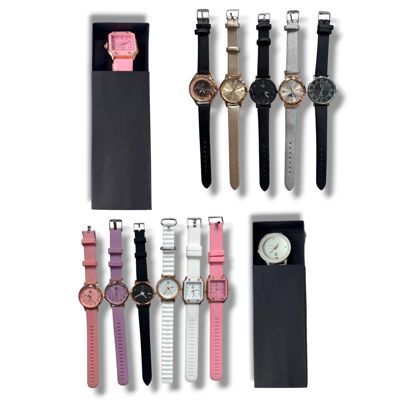 Reloj Dama En Caja x6