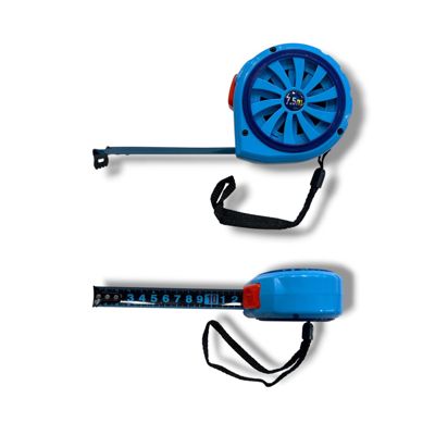 Cinta Metrica Azul 7.5mt x6