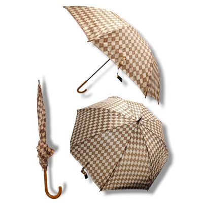 Paragua Fijo Estampado Rombos
