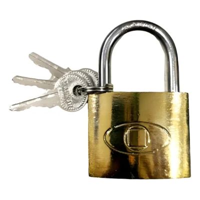 Candado 32mm Bronce
