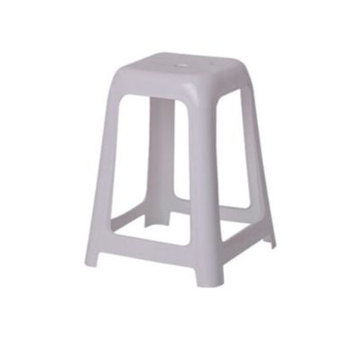 Banqueta cuadrada BLANCA