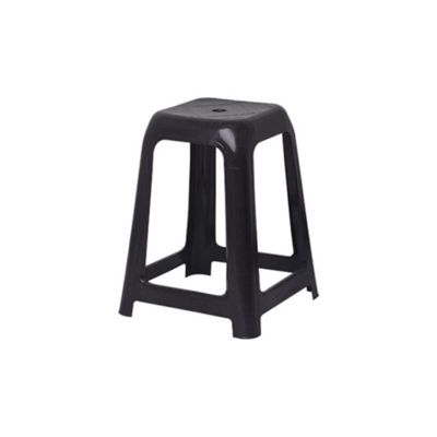 Banqueta cuadrada NEGRA