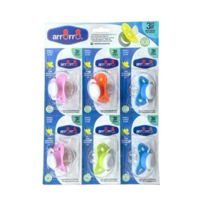 Chupete arrorro blister x6